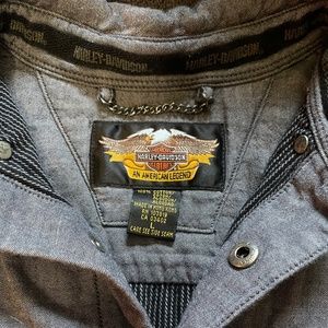 Harley Davidson Quilted Shirt